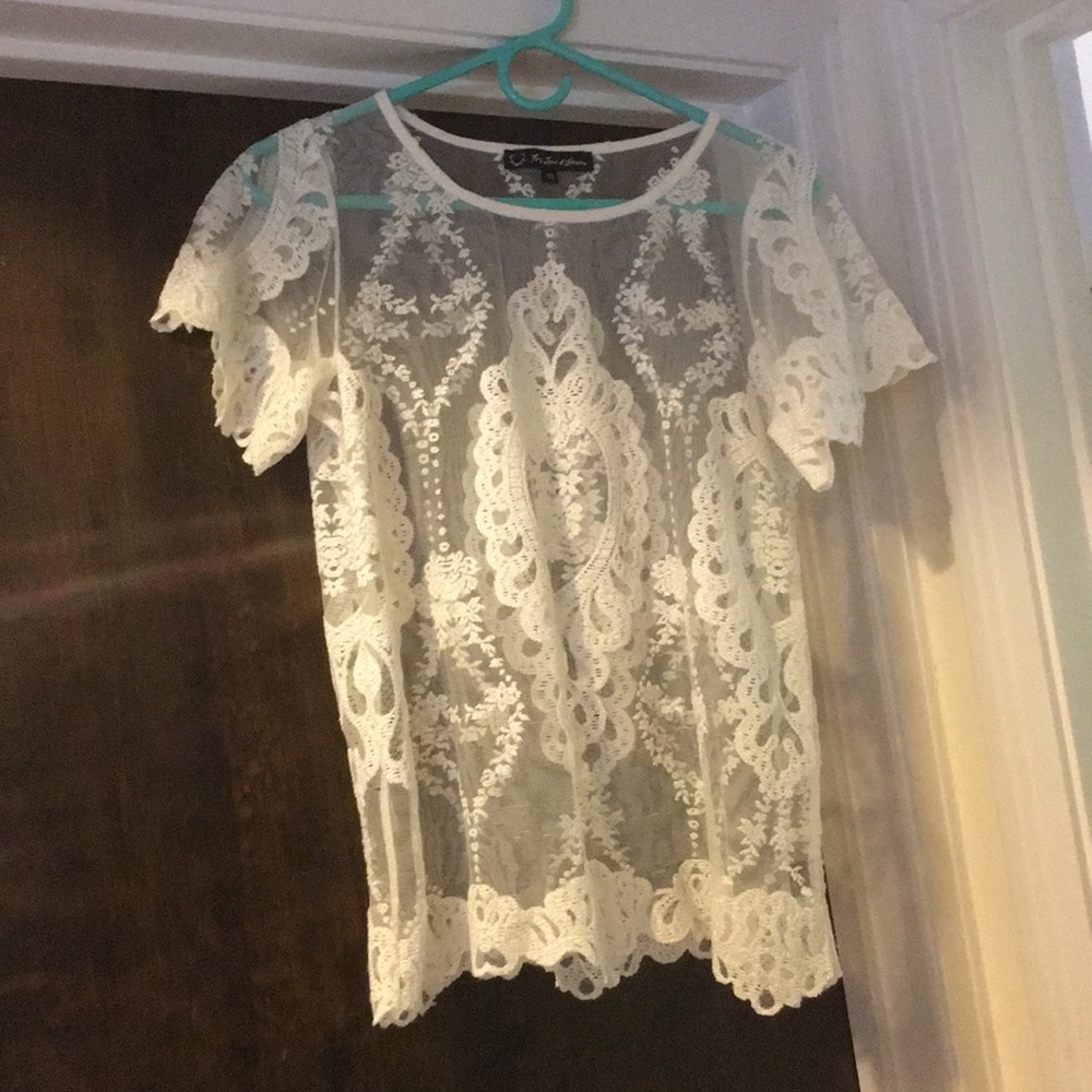 For Love and Lemons lace top